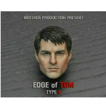 

1/6 Scale Tom Cruise Male Head Sculpt Carving Model 2019 Edge of Tomorrow Toy Fit 12" Male Action Figure Doll