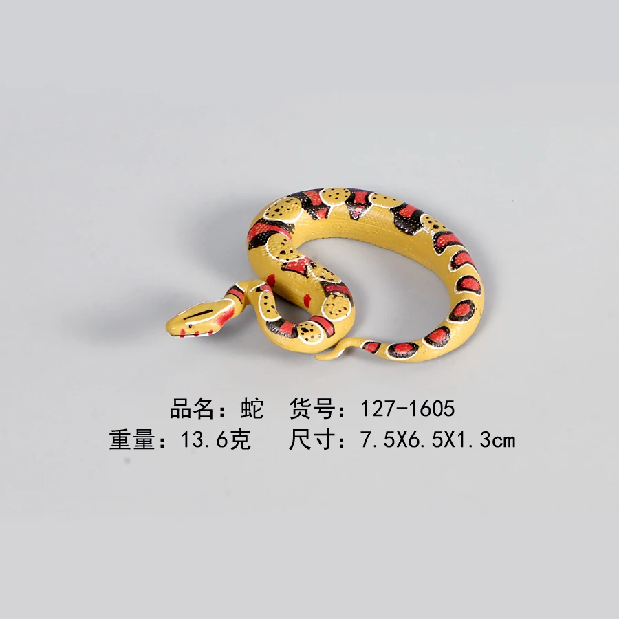 4 Stücke Wilde Python  Cobra Schlange Spielset Action Figure Tiere 