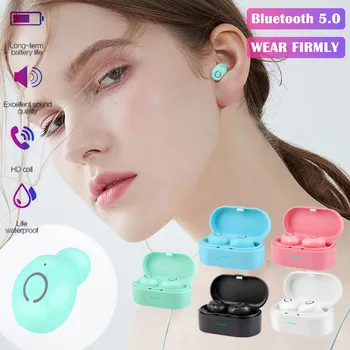 

40# T8 TWS Wireless Mini Earphone Bluetooth Sport Ear Phone Portable Charging Box Sports Earphones Headsets with Microphone