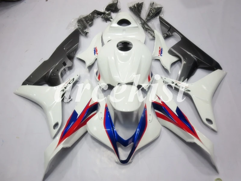 Мотоцикл литья под давлением обтекатель Подходит для Honda CBR600RR CBR 600RR F5 2007 2008 CBR 600 RR CBR600 07 08 Обтекатели белый