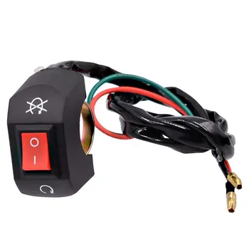 

Universal 7/8'' ATV Motorcycle Bike Horn On Off Start Button Kill Switch