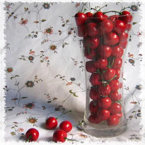 

New 20pcs Artificial Fake Cherry Fruit Food Party House Decorative Decor