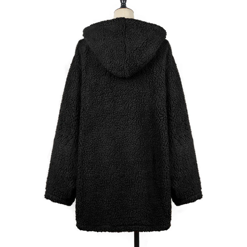 Женская толстовка, одноцветная, флисовая, для женщин, Sudadera Mujer, на шнурке, худи, длинная, толстовка, теплая, Moletom, новинка