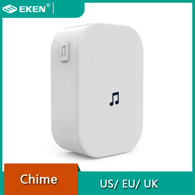 Timbre inalámbrico para puerta del hogar, receptor de timbre con Wifi, cámara de bajo consumo de energía, AC 90V-250V, 52 V7, 110dB