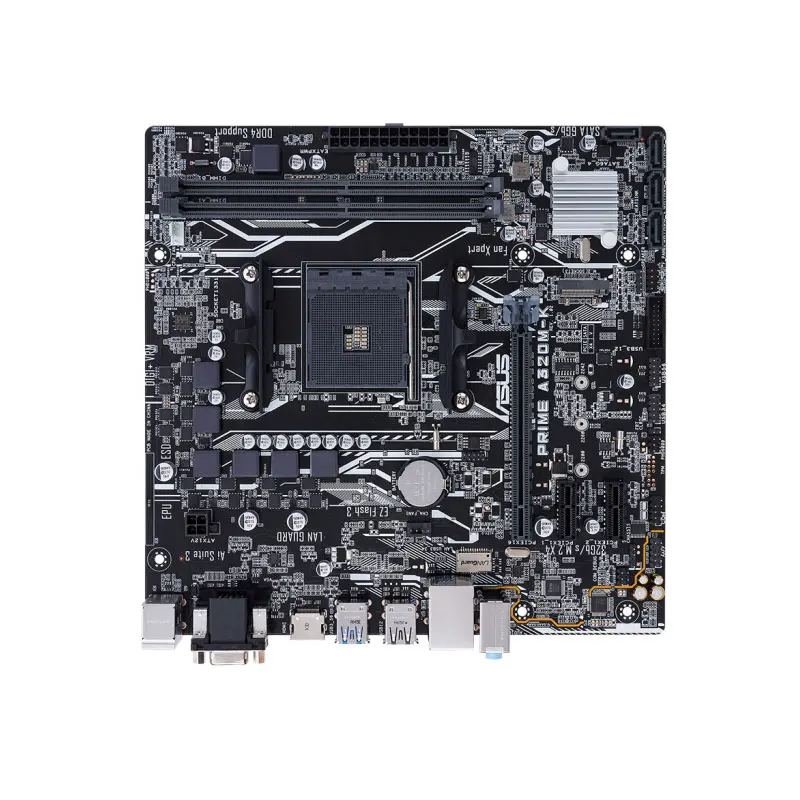 Материнская плата ASUS PRIME A320M-K AMD Ryzen AM4 DDR4 HDMI VGA M.2 USB 3,1 Micro-ATX