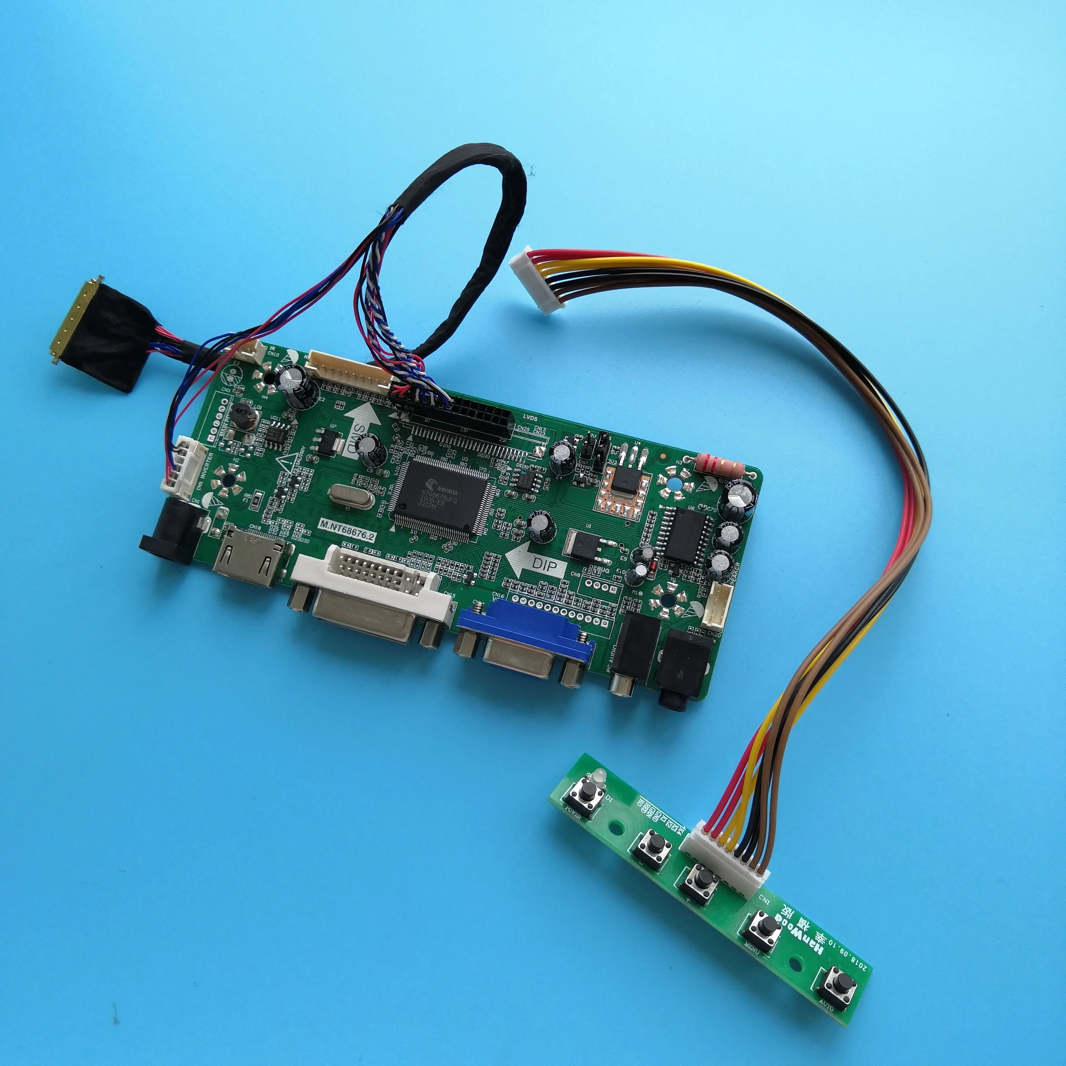 Комплект для LTN140AT21 C01 14 &quot1366X768 HDMI DVI плата контроллера VGA светодиодный ЖК дисплей