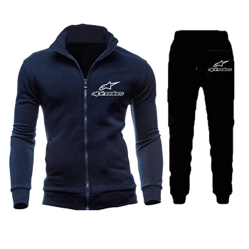 

Brand clothing men's autumn and winter hot men's pullovers + pants two-piece casual sportswear men's sportswear 2020 new