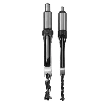 

10mm 16mm Square Hole Saw Auger Drill Bit Mortise Chisel Drilling Woodworking