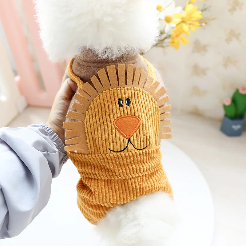 小太阳狮子背带裤_9128