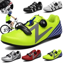 Cungel/Новинка; Мужская обувь для шоссейного велосипеда; Нескользящая дышащая обувь для велоспорта; обувь для триатлона; спортивная обувь; Zapatos Bicicleta