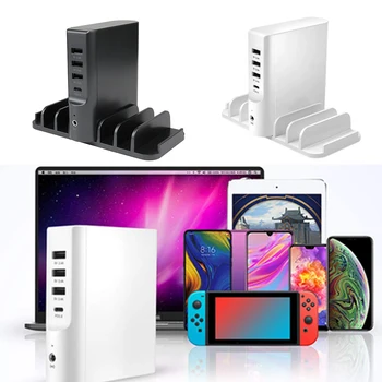 

Multi-Port USB Wireless Multi-Function Charger Phone Holder Charging Dock Desktop Charging Organizer