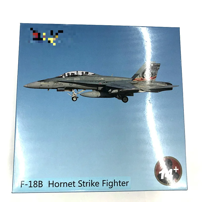 1/100 специальный высечки-легкоплавкий Металл Канада F-18b боец F18 моделирование модель домашний дисплей коллекция аксессуары игрушки для детей