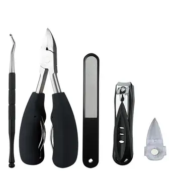 

Toe Nail Clipper Remove Dead Skin Nail Correction Ingrown Tweezers Nail Cuticle Scissors Thick Edge Cutter Pedicure Care Tool