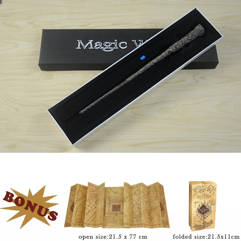17 видов Гончаров волшебная палочка s Sirius Гермиона Дамблдор Harried светильник волшебная палочка с подарочной коробкой упаковка 1 карта мародера подарок