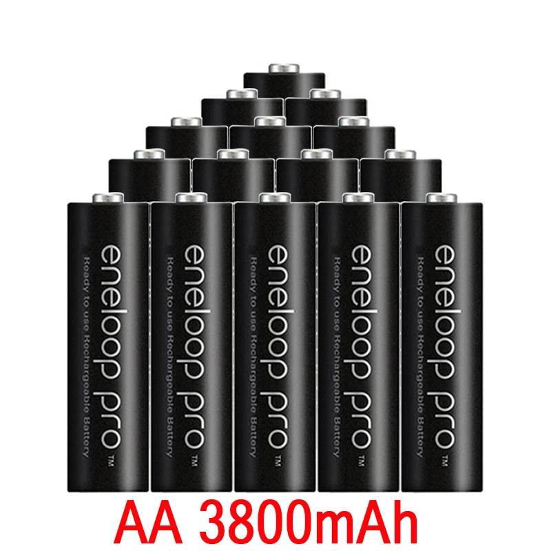 AA батарея основная батарея Pro AA 3800 MAH 1,2 V Ni-MH камера игрушка-фонарик предварительно нагреваемая аккумуляторная батарея