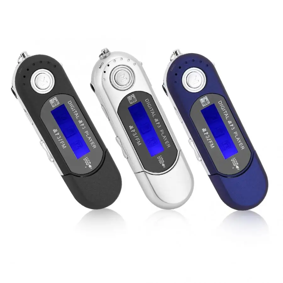 

Portable Mini MP3 Music Player Digital LCD Screen FM Radio Voice Recorder TF Card USB 2.0 High Speed Transfer Auto power off