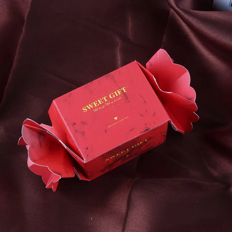 Бумажные свадебные коробочки для конфет сувенирная Подарочная коробка Упаковка для шоколада bonbon boite cadeau сумка с конфетами сладкие украшения для вечеринки, подарки сумки - Цвет: 1