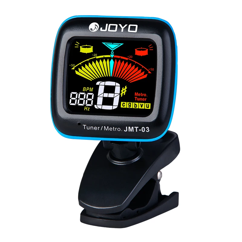 JOYO JMT-03 Guitar Tuner High-sensitive Digital Clip-on for Bass Violin Ukulele Chromatic (Note: Without Battery) |