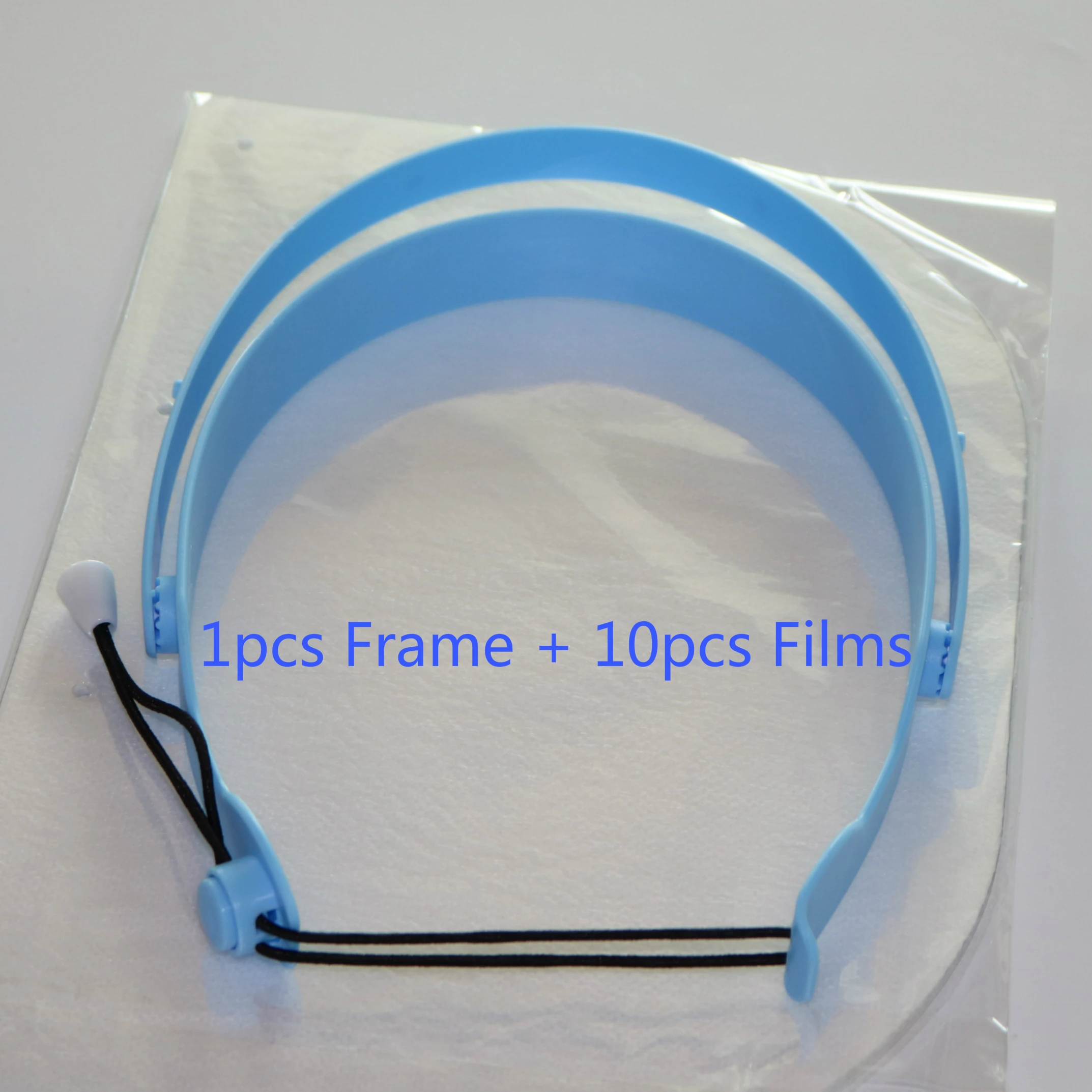 

1 Set Detachable Dental Protective Face Shield Mask Waterproof Films Replacement Covers Dentist Tools