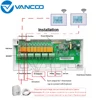 Vancoo Wireless Thermostat CCT-10-X 8 Sub-chamber Wireless Hub Valve LCD Box Indicates 8 Channels Concentrator for Gas Boiler ► Photo 2/6