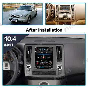 

Tesla style vertical screen Android 8.1 Car Multimedia Player For Infiniti FX35 Navi WiFi audio radio stereo Gps Navi head unit