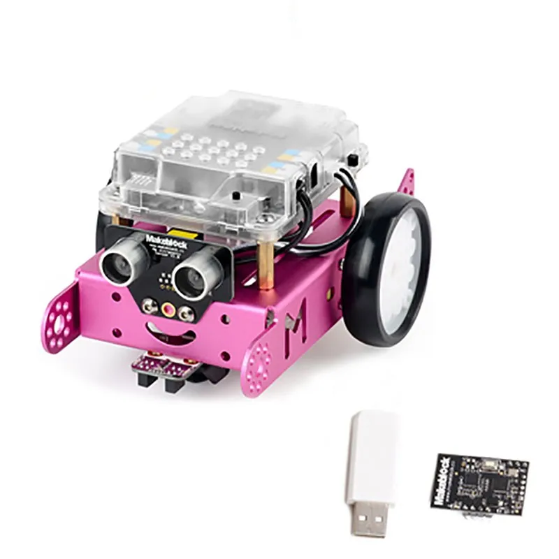 TZT mBot DIY робот автомобиль набор программирования обучение Bluetooth/2 4G для детей STEM