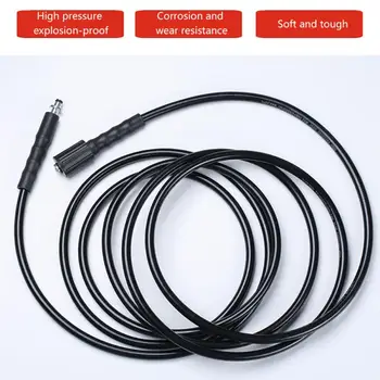 

Car Washer High Pressure Washer Hose Pipe Cord 5 meters 5800 PSI High Pressure Washer Hose M22 Working For Karcher K-series