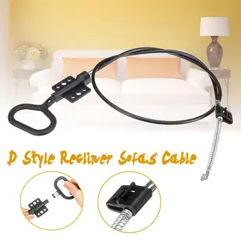 

D-Style Recliner Chair Sofa Handle Cable Couch Release Lever Replacement Cable Accessories