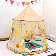 Дизайн детская игровая палатка Набор Крытый игровой дом детская принцесса игровой дом всплывающая детская палатка игрушка для детей