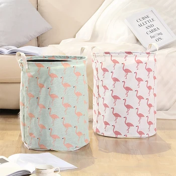 

PE Coating Storage Bag Multi-function Waterproof Cotton Linen Storage Bucket Multi-function Waterproof