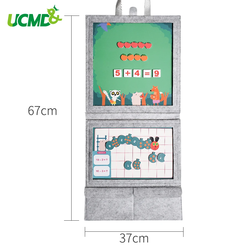 

Magnetic Math Toy Calculate Counting Numbers Mathematics Puzzle Games Early Learning Educational Teaching Toys Fridge Stickers
