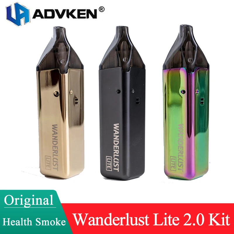 Tanie Oryginalny zestaw Advken Wanderlust Lite 2 1000mAh wbudowana bateria 2ml pod vaporizer elektroniczny papieros
