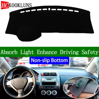 

For Honda fit 2004 2005 2006 2007 Non-slip Bottom Dashboard Cover Car Decals Car Stickers Interior Car Accessories