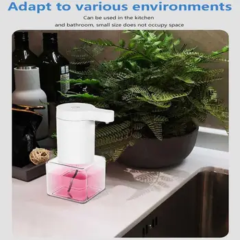 

600ml Waterproof Foam Liquid Dispenser Automatic Soap Dispenser Sensor Touchless Hand Washer Soap Dispenser Pump