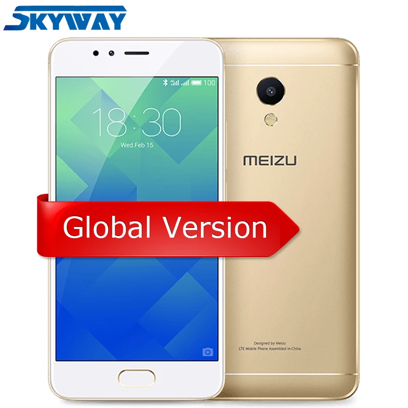 MEIZU M5S смартфон с 5 2 дюймовым дисплеем восьмиядерным процессором ОЗУ 3 ГБ ПЗУ 16 4G