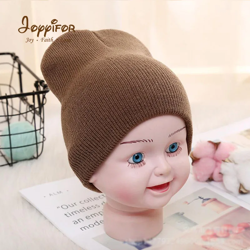 Joyyifor/23 шт., детская шапка унисекс, детская шапка на весну-осень, Теплая Зимняя шерстяная вязаная шапочка-бини, шапка для маленьких мальчиков и девочек, От 1 до 4 лет для младенцев - Цвет: Зеленый