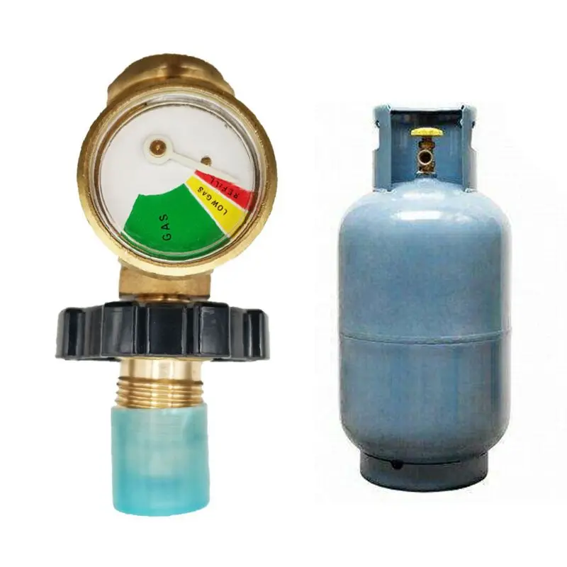 

Propane Gas Gauge Meter Tank Level Indicator Leak Detector Pressure Tester QCC1