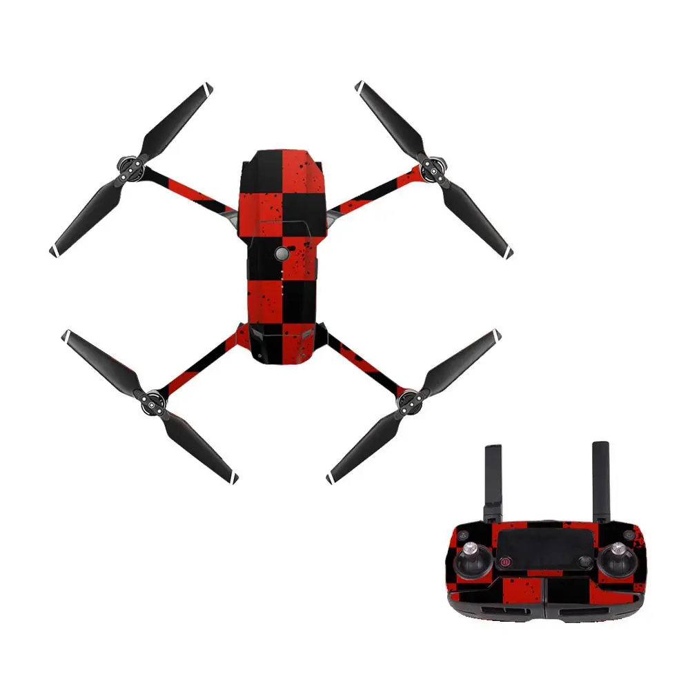 YSDJM0172 Водонепроницаемый ПВХ наклейка защитный чехол для DJI Mavic Pro Drone Body Arm пульт дистанционного управления запасная часть стикер s - Цвет: YSDJM0172