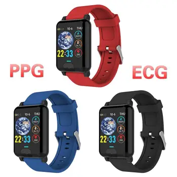 

E04S Full Touch Screen Smart Watch ECG PPG Blood Pressure Fitness Tracker Smartwatch Heart Rate Monitor For Men Women 2020