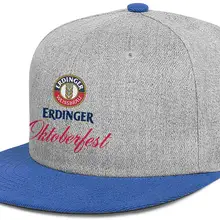 Унисекс Erdinger-Oktoberfest-логотип-Strapback Hat Регулируемая Кепка Рок Панк шапочки