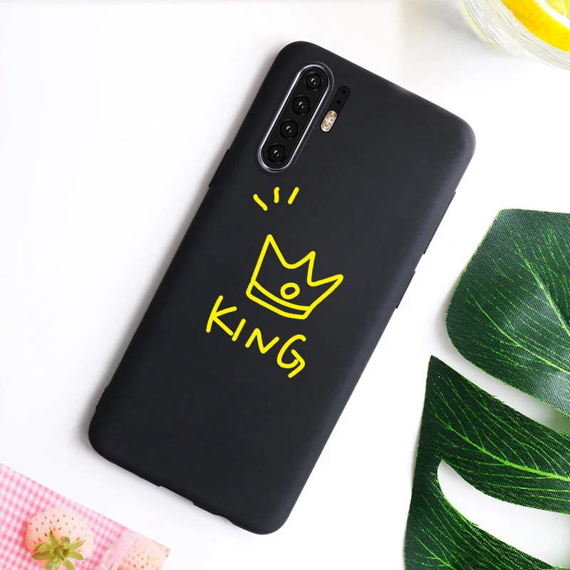 Чехол для телефона King queen Crown для huawei Honor 8S 10 20 Play 8A V10 V20 9 Lite 6A 7X сплошной карамельный цвет Мягкий ТПУ полный Чехол