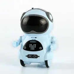 Детская игрушка мини дети интерактивная игрушка робот многофункциональная обучающая легкая батарея работает пение и танцы