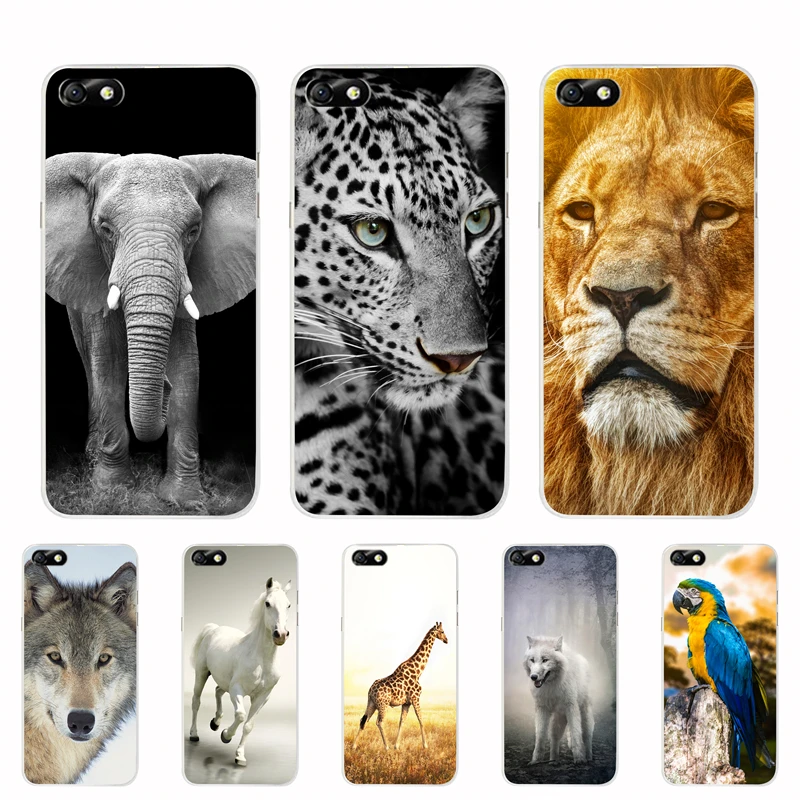 

For Huawei Honor 4X Case TPU Soft 3D Silicone Back Cover For Huawei Honor 4X 4 X Che2-L11 Cases Painted Mobile Phone Bags Shell