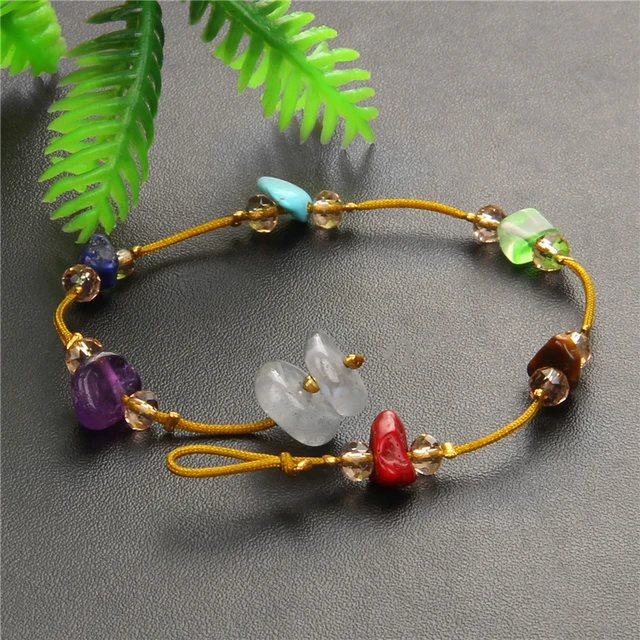 bracelets d'énergie de cristaux Bijoux Pierres naturelles