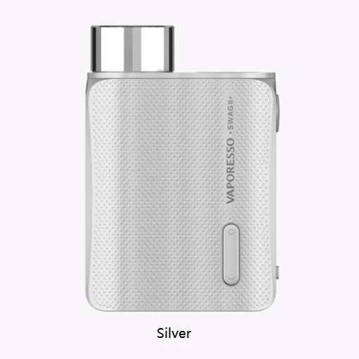 silver Предварительный заказ Vaporesso Swag 2 TC коробка Vape мод 80 Вт с чипом AXON No 18650 Батарейный мод коробка vs Vaporesso Gen/Vaporesso Lux - Цвет: silver