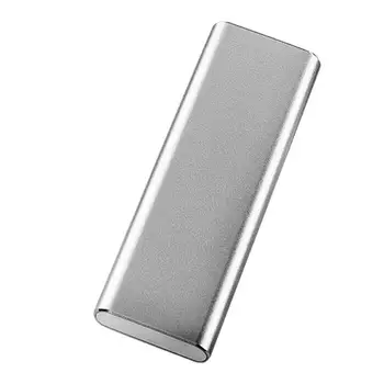 

M.2 NVME to USB 3.1 Gen2 SSD HDD External Enclosure 10Gbps Aluminum Alloy M-Key to Type C Mobile Solid State Drive Case Box