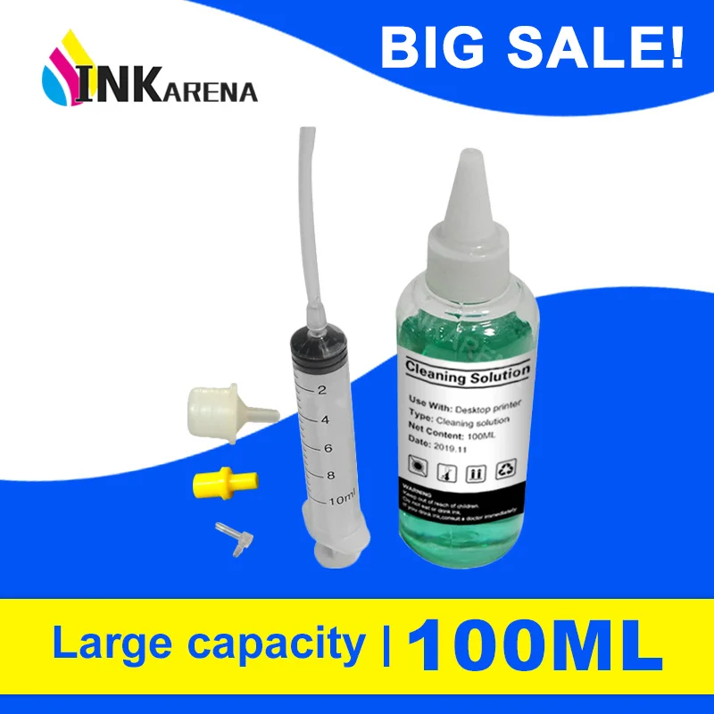 5x 30ml Plastic Dispoable Syringe refill PrintHead Cleaning Tools Ink Filling