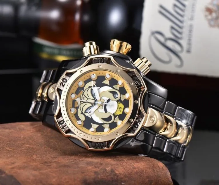 

2020 Explosion Models Inv Colorful Clown It European and American Hot Quartz Men's Alloy Shell Watch Factory Outlet Sport Glass