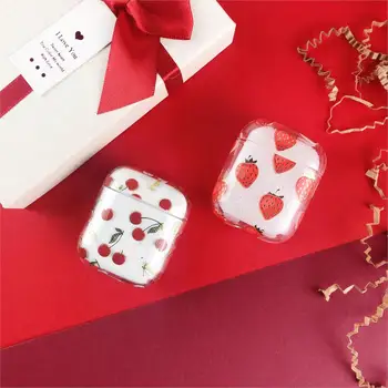 

Hot Stamping Pattern Cases for Airpods Case Cover Decal Summer Watermelon Earphone Accessories For Apple Airpod Air Pods Fundas