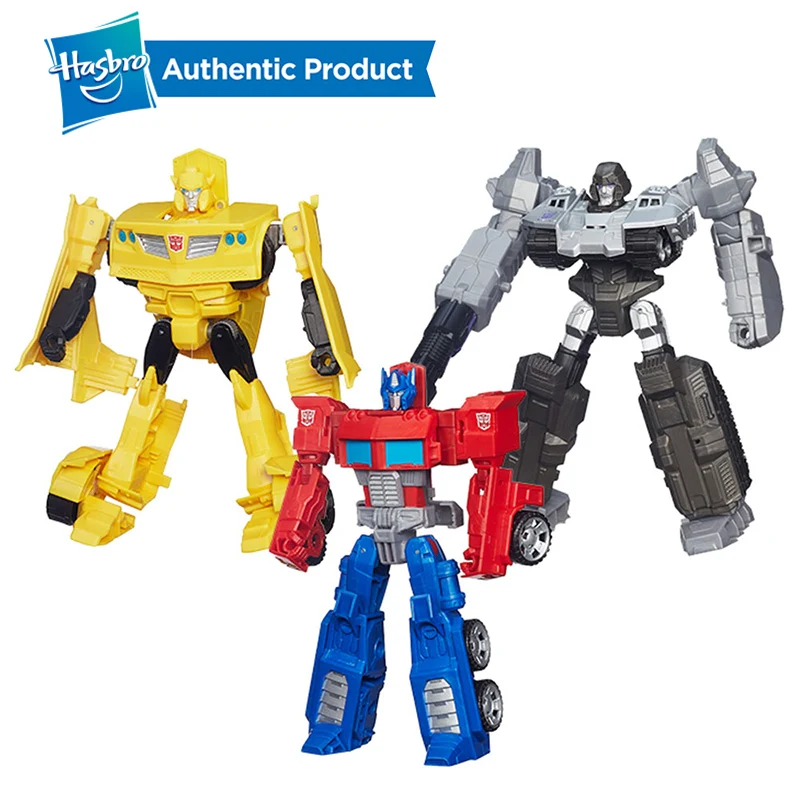 Hasbro Transformers Generations Cyber Battalion серия Bumblebee Megatron Optimus Prime Рисунок 6 лет|Игровые фигурки и